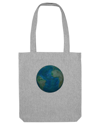 No borders - Earth Globe 2 Heather Grey