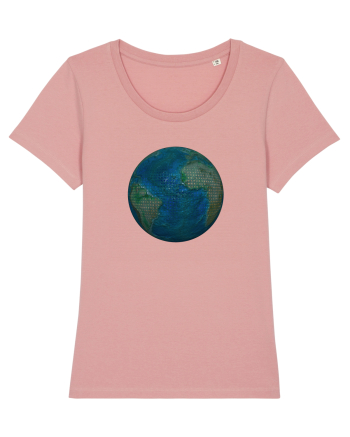 No borders - Earth Globe 2 Canyon Pink