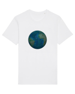 No borders - Earth Globe 2 Tricou mânecă scurtă Unisex Rocker