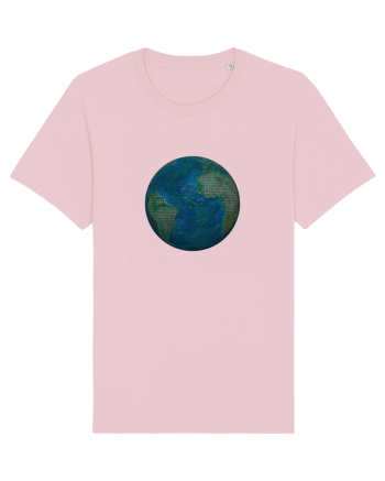 No borders - Earth Globe 2 Cotton Pink