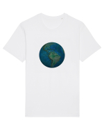 No borders - Earth Globe 3 Tricou mânecă scurtă Unisex Rocker