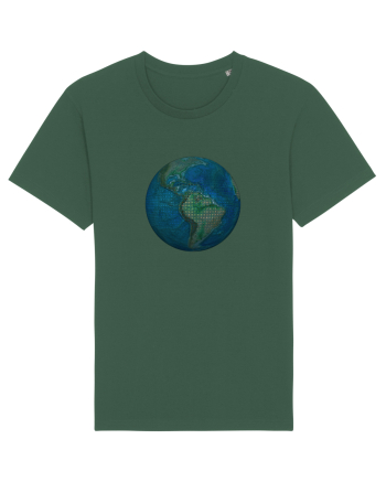 No borders - Earth Globe 3 Bottle Green