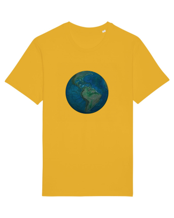 No borders - Earth Globe 3 Spectra Yellow