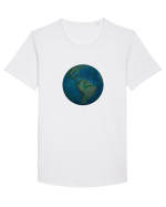 No borders - Earth Globe 3 Tricou mânecă scurtă guler larg Bărbat Skater