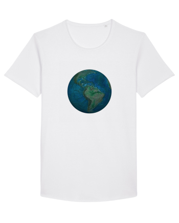 No borders - Earth Globe 3 White