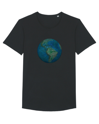 No borders - Earth Globe 3 Black
