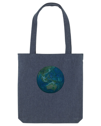 No borders - Earth Globe 4 Midnight Blue