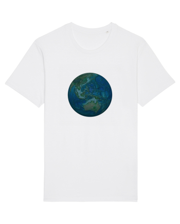 No borders - Earth Globe 4 White