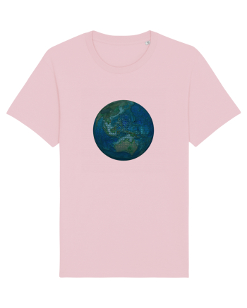 No borders - Earth Globe 4 Cotton Pink