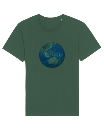 No borders - Earth Globe 4 Bottle Green