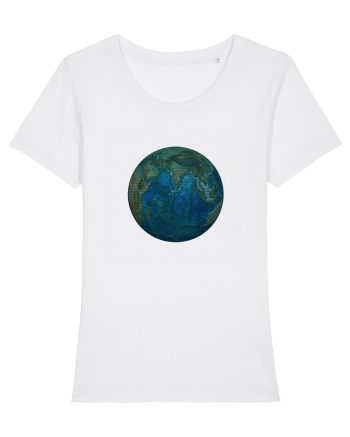 No borders - Earth Globe 5 White