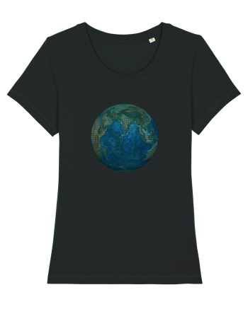 No borders - Earth Globe 5 Black