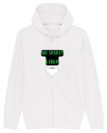 UN SPIRIT LIBER Hanorac cu fermoar Unisex Connector