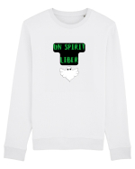 UN SPIRIT LIBER Bluză mânecă lungă Unisex Rise