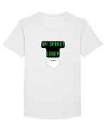 UN SPIRIT LIBER Tricou mânecă scurtă guler larg Bărbat Skater