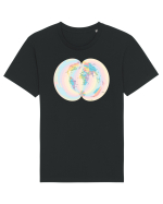 Projected Time Zones - Polyconic Tricou mânecă scurtă Unisex Rocker