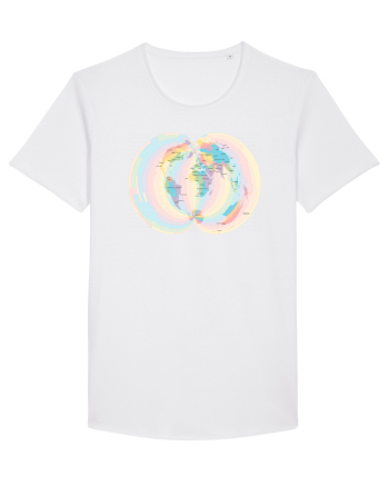 Projected Time Zones - Polyconic White