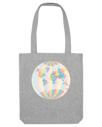 Projected Time Zones - Van der Grinten 1 Heather Grey