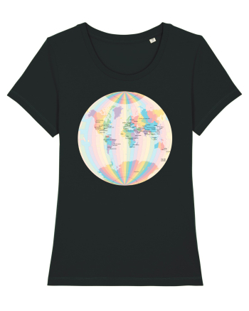 Projected Time Zones - Van der Grinten 1 Black