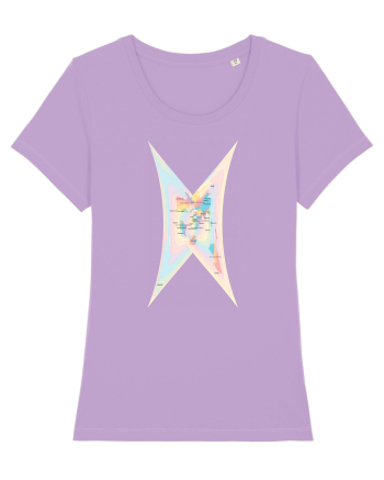 Projected Time Zones - Cassini Lavender Dawn