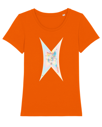 Projected Time Zones - Cassini Bright Orange