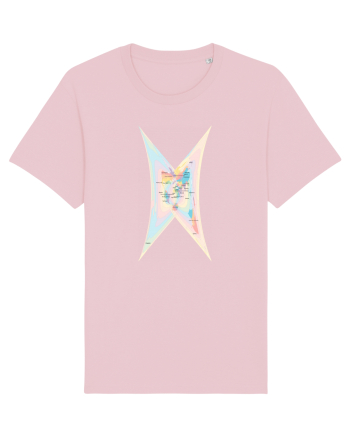 Projected Time Zones - Cassini Cotton Pink