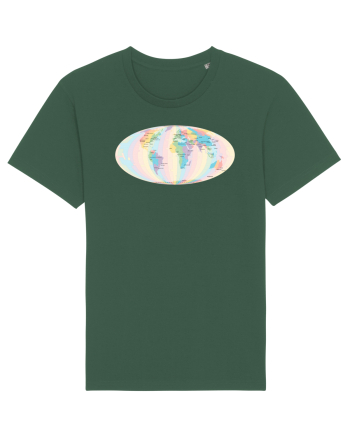 Projected Time Zones - Mollweide Bottle Green