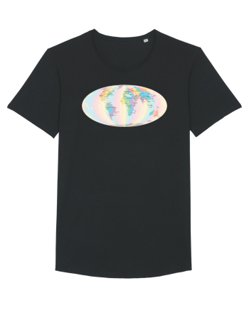 Projected Time Zones - Mollweide Black
