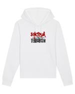 Racism is terrorism Hanorac Unisex Drummer