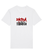 Racism is terrorism Tricou mânecă scurtă Unisex Rocker