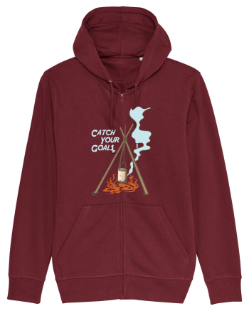Catch Your Goals Burgundy