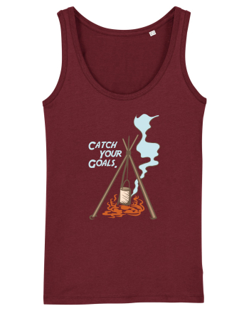 Catch Your Goals Burgundy