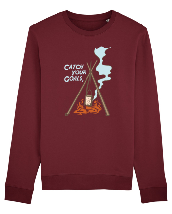 Catch Your Goals Burgundy