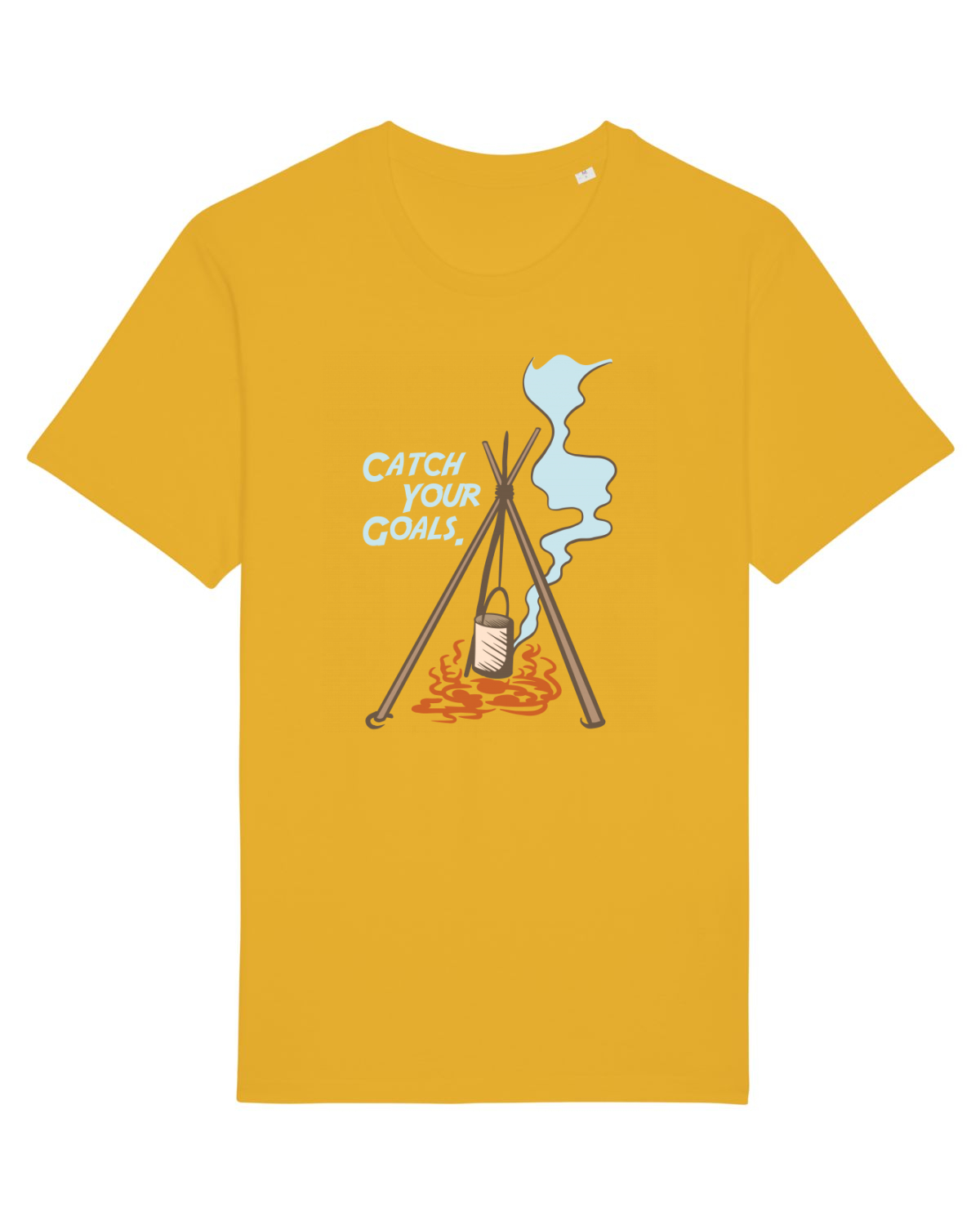 Tricou mânecă scurtă Unisex Rocker Spectra Yellow