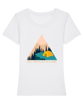 Chill and Relax in a Camp White