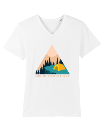 Chill and Relax in a Camp White