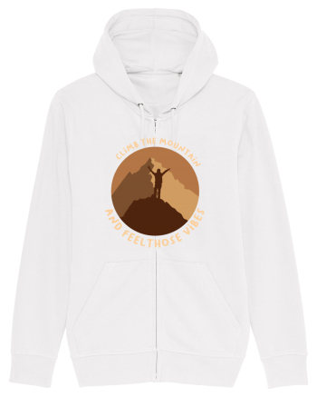 Climb the Mountain and Feel Those Vibes White