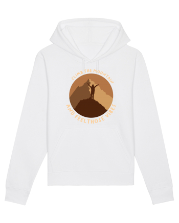 Climb the Mountain and Feel Those Vibes White