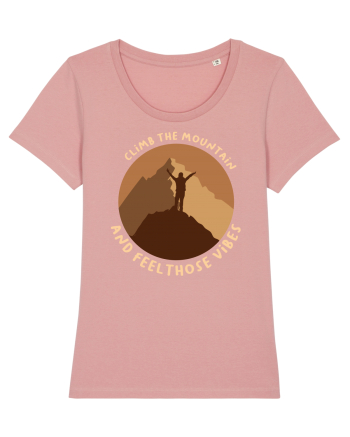 Climb the Mountain and Feel Those Vibes Canyon Pink