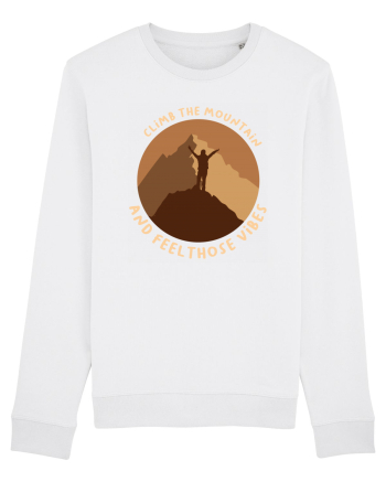 Climb the Mountain and Feel Those Vibes White