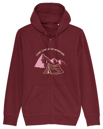 Come Camp in the Mountains! Burgundy