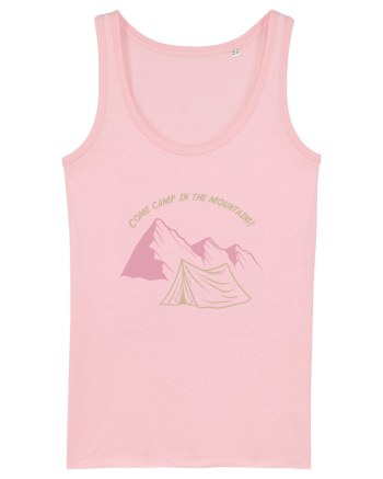 Come Camp in the Mountains! Cotton Pink