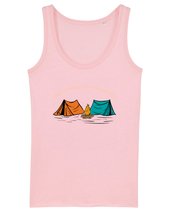 Come Sit Under the Stars for Once Cotton Pink