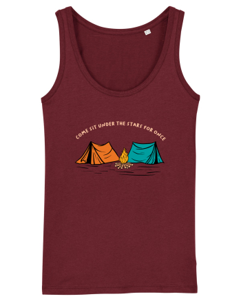 Come Sit Under the Stars for Once Burgundy
