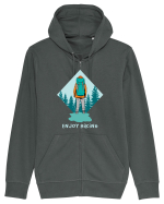 Enjoy Hiking Hanorac cu fermoar Unisex Connector