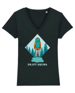 Enjoy Hiking Tricou mânecă scurtă guler V Damă Evoker