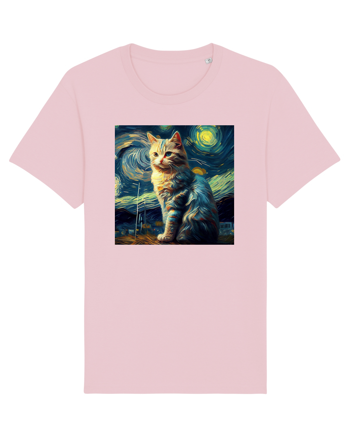 Tricou mânecă scurtă Unisex Rocker Cotton Pink