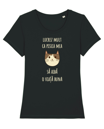 Pisica cu citat Black