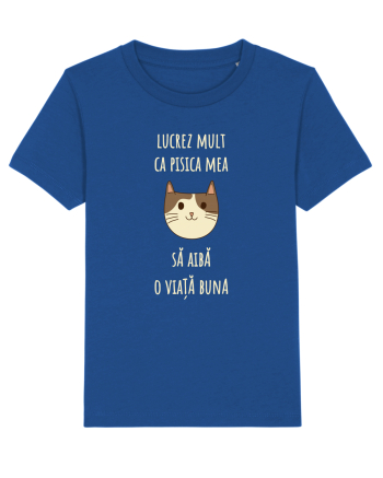 Pisica cu citat Majorelle Blue