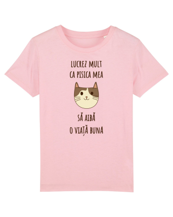 Pisica cu citat Cotton Pink